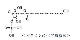 ビタミンC 化学構造式