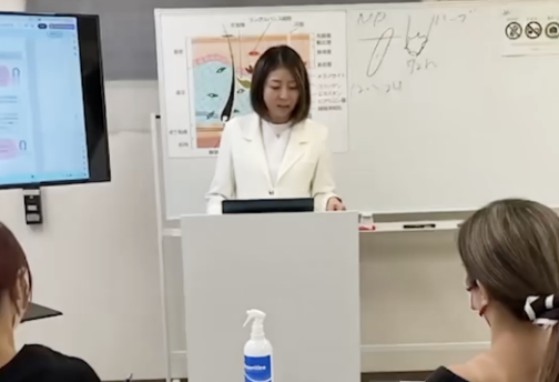 少人数制指導の様子